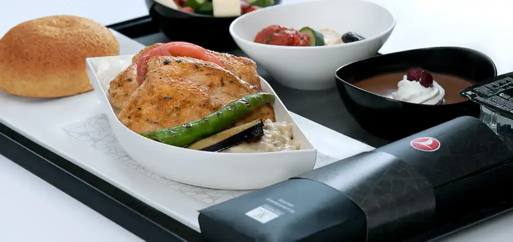 Turkish Airlines Food